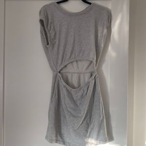 OFFLINE X AERIE Sleeveless cut out sweatshirt dress